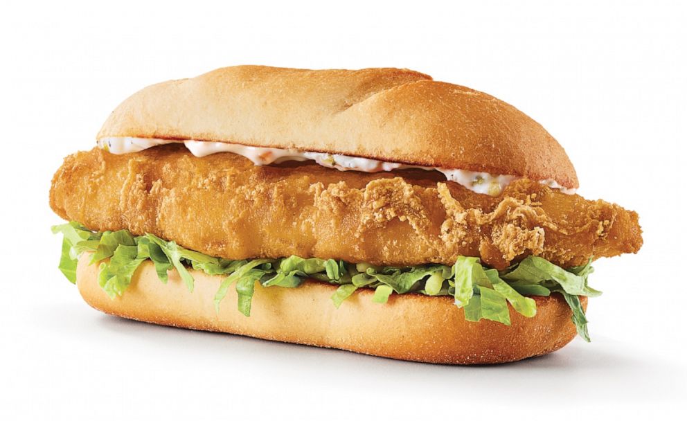 PHOTO: The new fried fish sandwich from Buffalo Wild Wings.