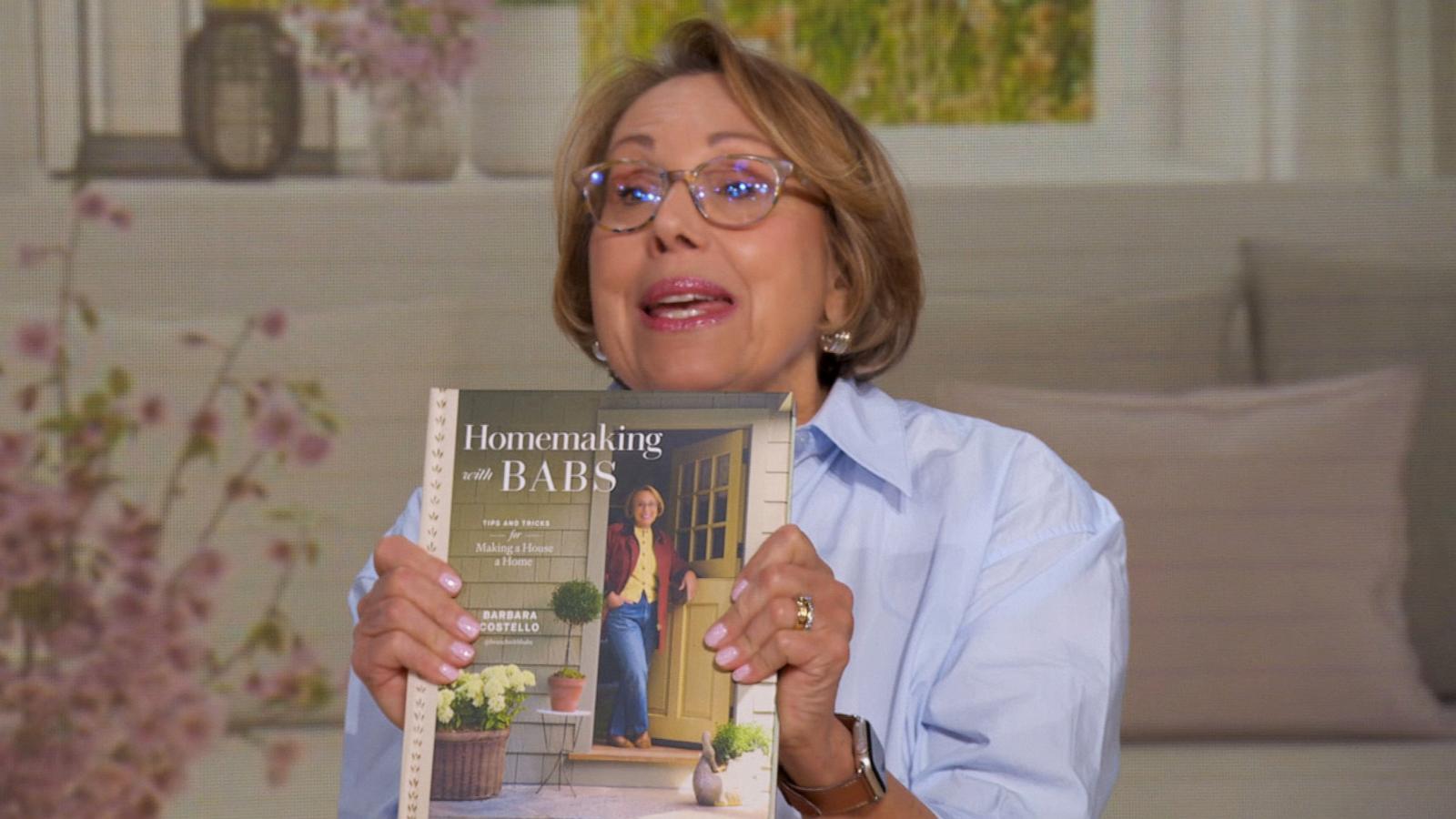PHOTO: Babs Costello talks about her new book, 'Homemaking with Babs,' on 'Good Morning America' on April 30, 2026.