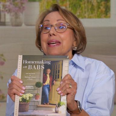 PHOTO: Babs Costello talks about her new book, 'Homemaking with Babs,' on 'Good Morning America' on April 30, 2026.