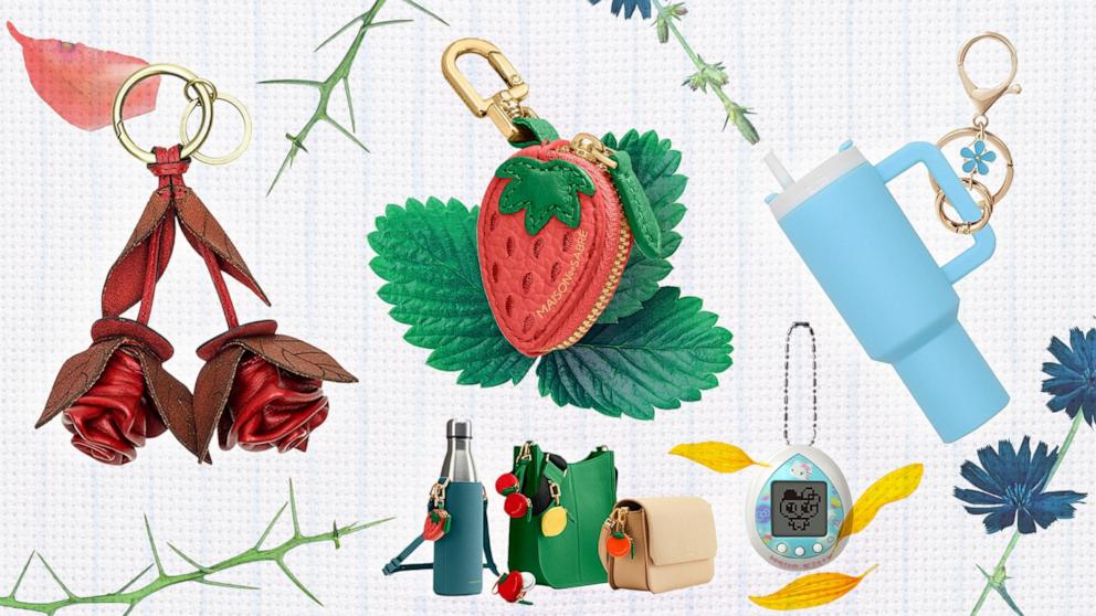 Shop trendy bag charms for every budget 