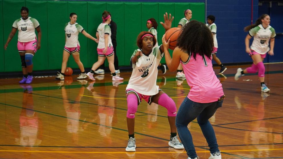 PHOTO: Baileigh Sinaman-Daniel is currently a guard for the Lady Owls of Warren Wilson College.