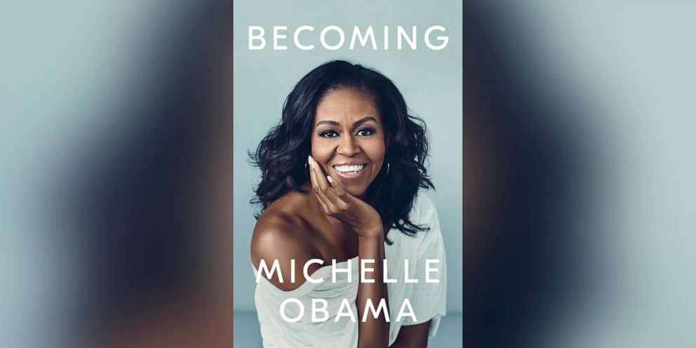 PHOTO: Book cover for Michelle Obama's new memoir, "Becoming."