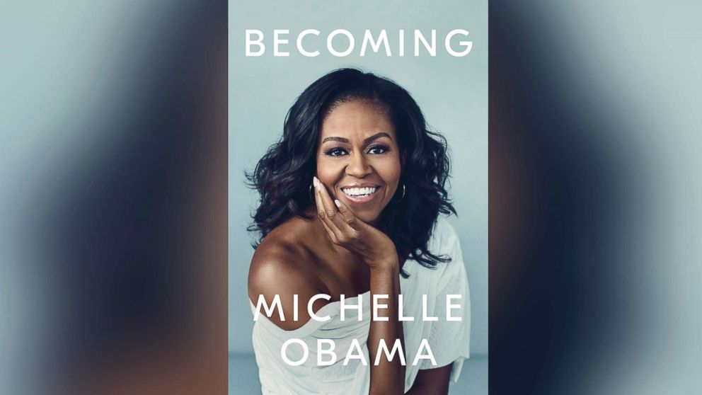 PHOTO: Book cover for Michelle Obama's new memoir, "Becoming."