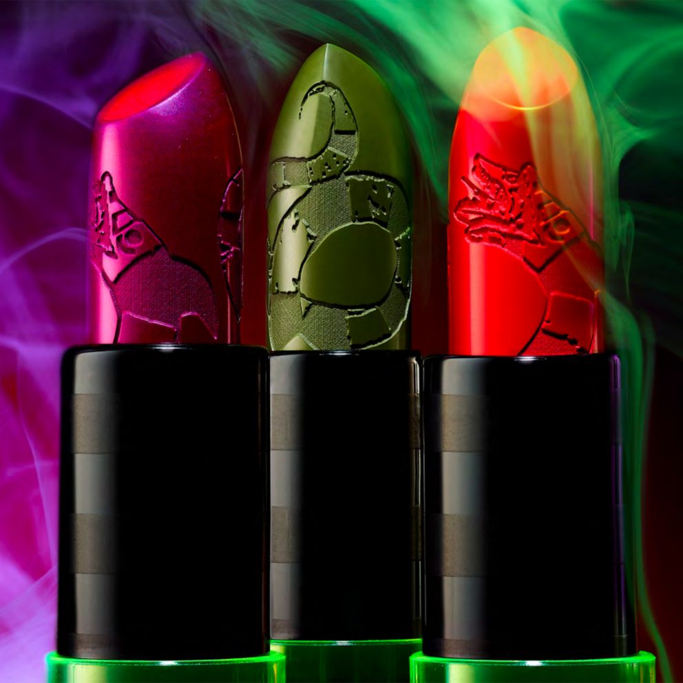 PHOTO: Lipsticks from the Melt Cosmetics Beetlejuice Collection.