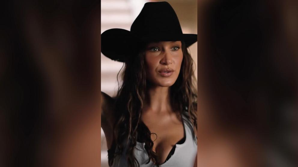 PHOTO: Bella Hadid appears in a trailer for "Yellowstone."