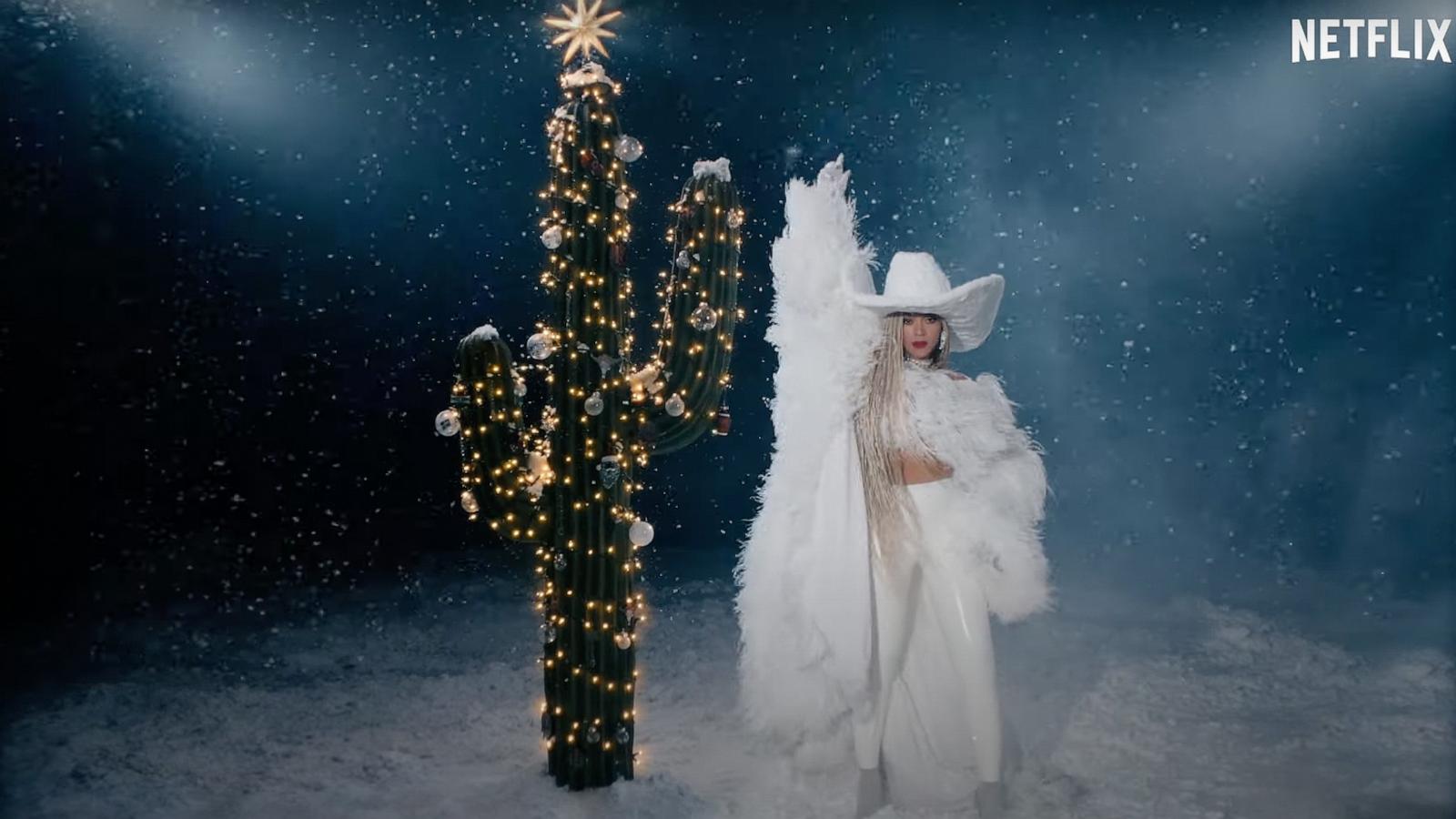 PHOTO: Beyonce appears in a trailer for "A Cowboy Carter Christmas."