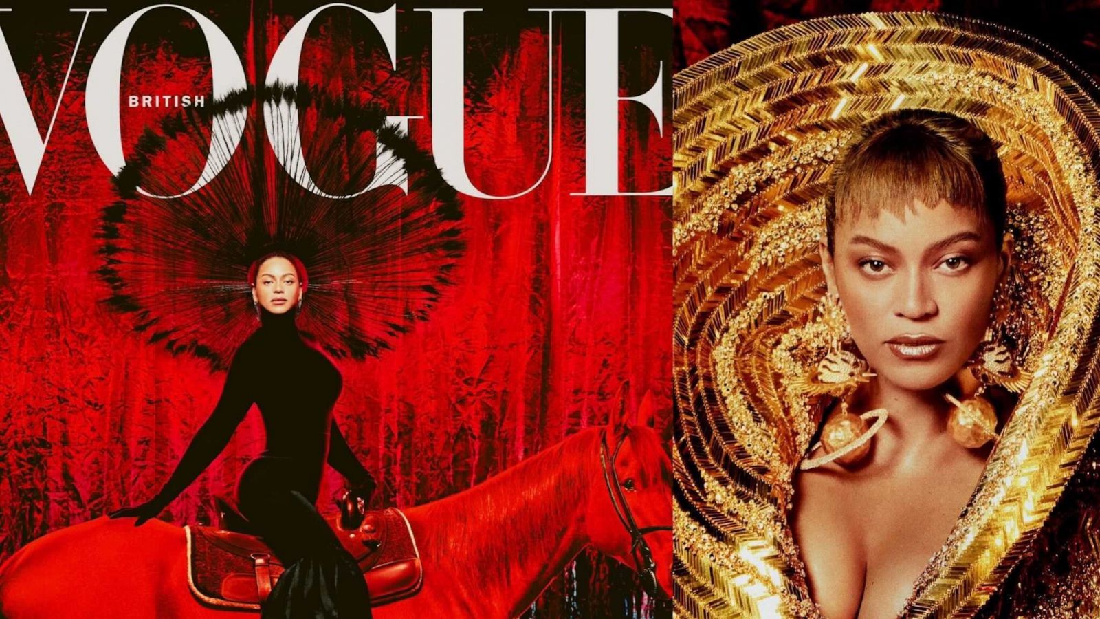 PHOTO: After announcing her next album, "Renaissance," Beyoncé is also British Vogue's July 2022 cover star.