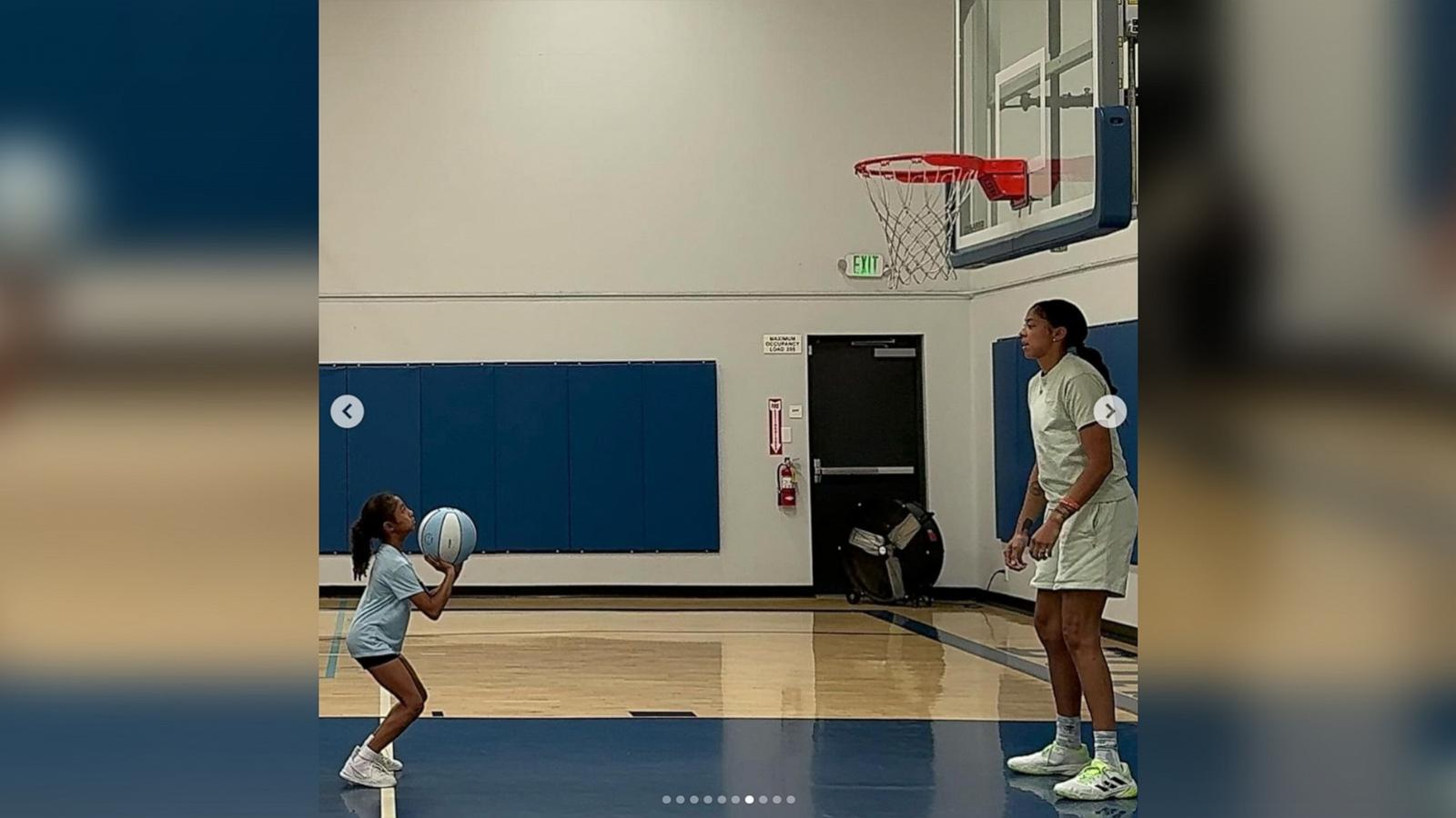 PHOTO: Bianka Bryant and Candace Parker appear in this image that Parker shared on Instagram.