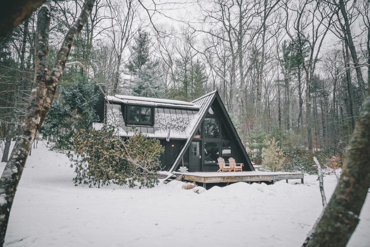 PHOTO: A cabin in the Catskills of Kerhonkson, New York.