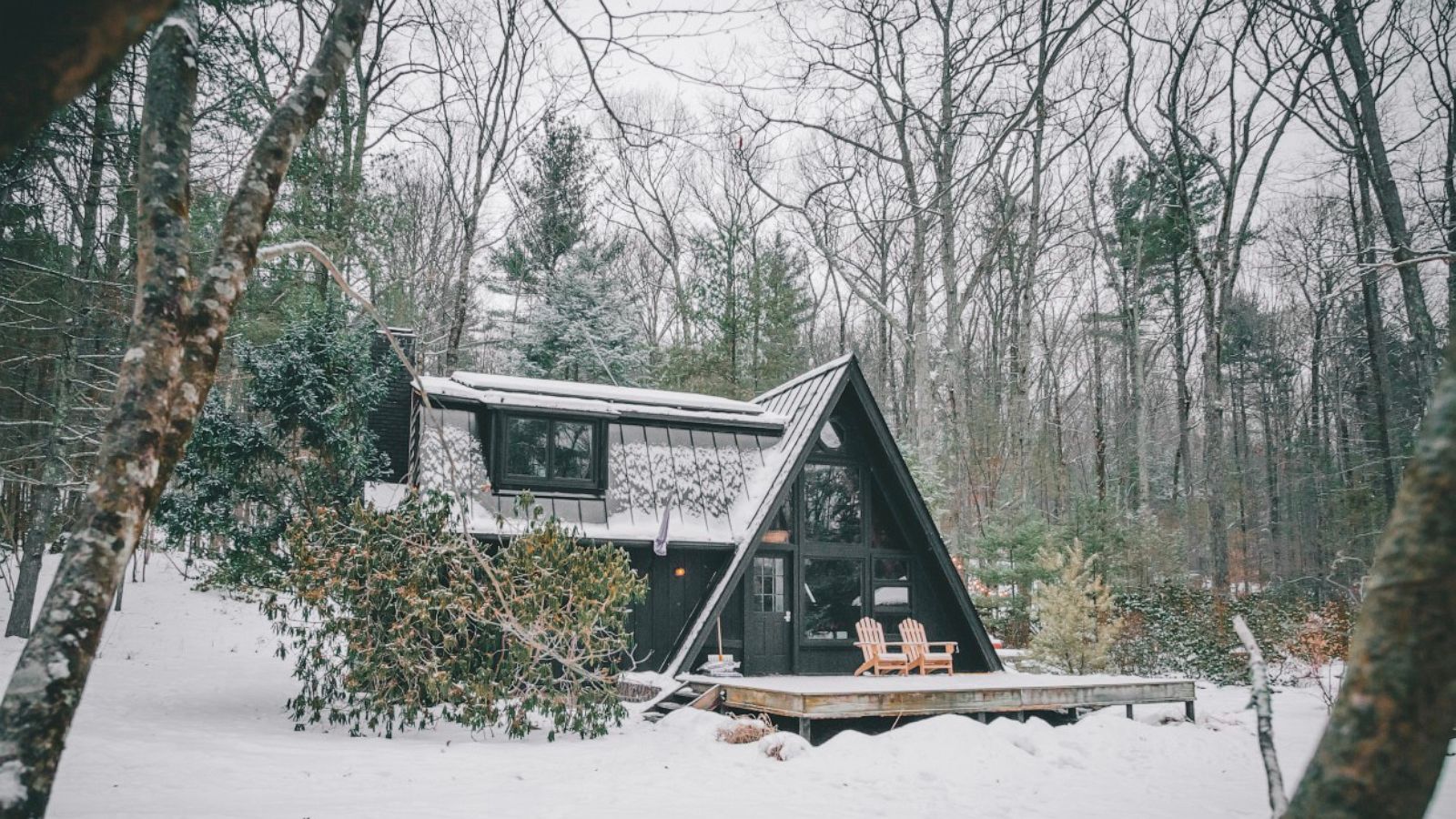 PHOTO: A cabin in the Catskills of Kerhonkson, New York.