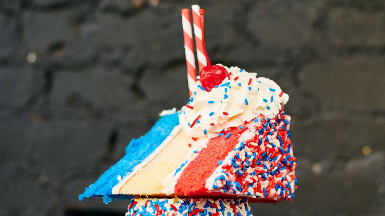 PHOTO: Black Tap July 4 shake.