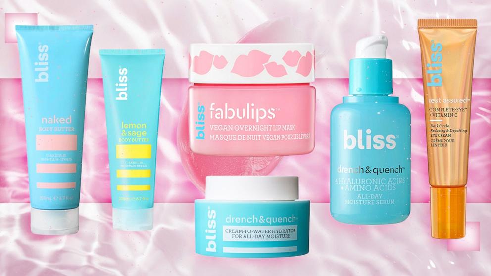 Shop bliss’ skin care sale