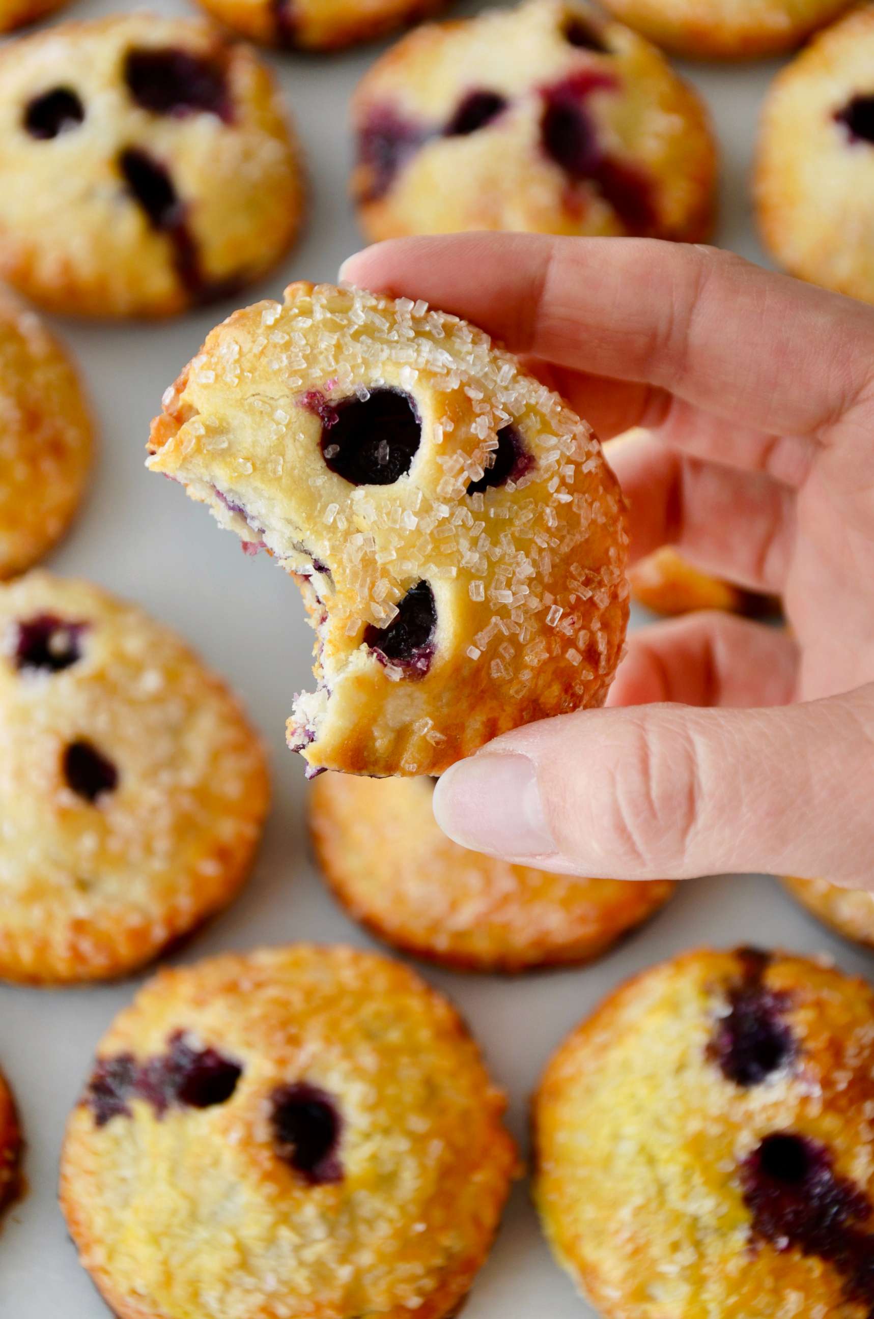 PHOTO: Easy blueberry hand pies from Just a Taste food blogger, Kelly Senyei.