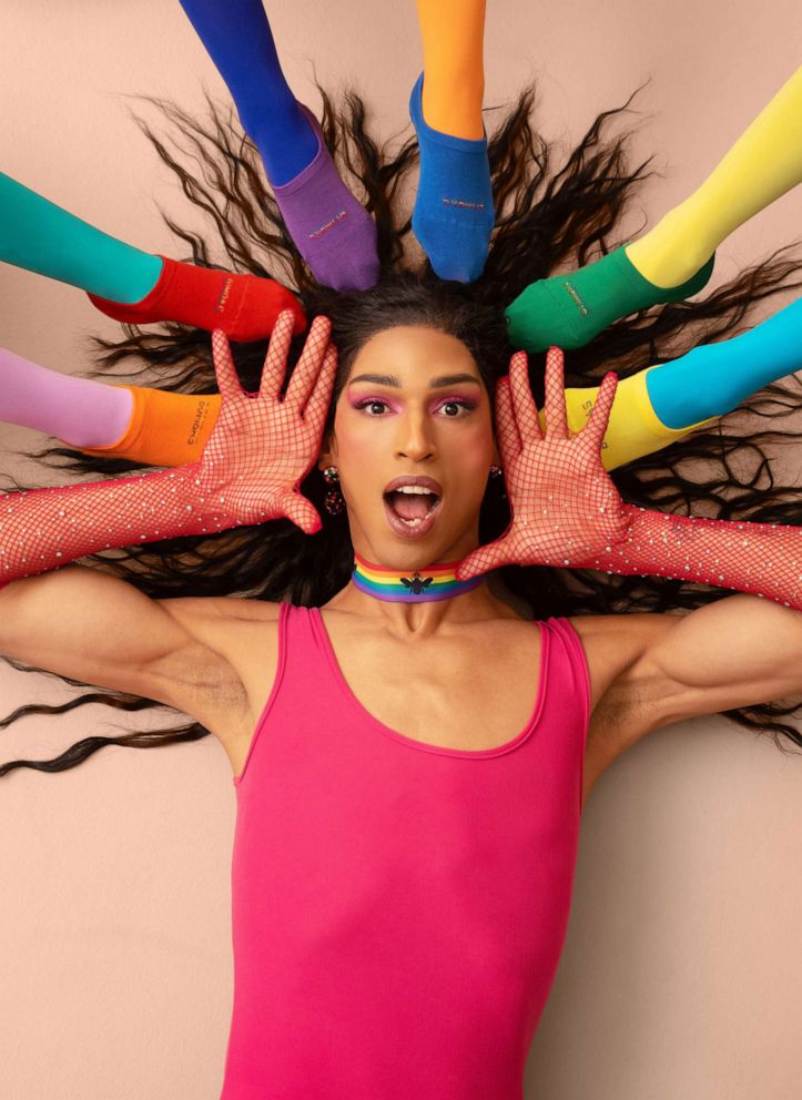Bombas is back this year with another awe-inspiring Pride collection that includes socks, slippers, tops and underwear. 