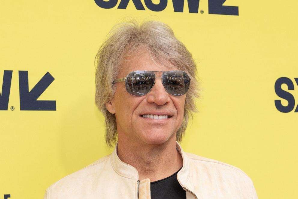 PHOTO: Jon Bon Jovi attends the world premiere of 'Thank You, Goodnight: The Bon Jovi Story' during the 2024 SXSW Conference and Festival at The Paramount Theatre, March 14, 2024, in Austin, Texas.