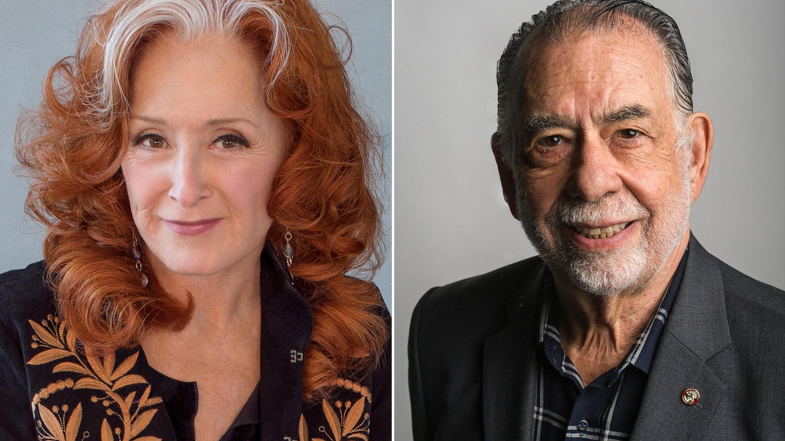 PHOTO: Bonnie Raitt and Francis Ford Coppola