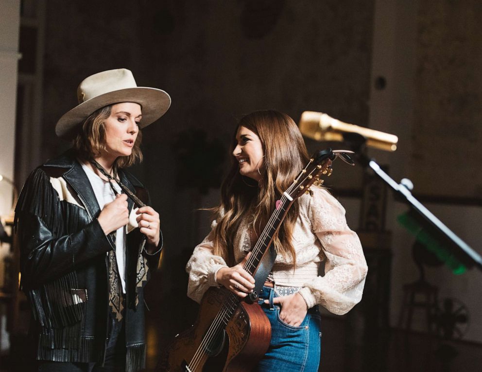 PHOTO: Brandi Carlile partnering with Tenille Townes for Cracker Barrel Old Country Store's "Five Decades, One Voice" program to honor women in country music in celebration of the company's 50th anniversary.