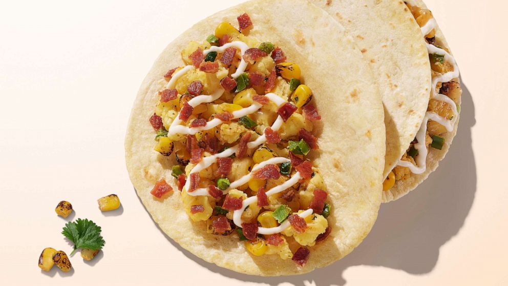 PHOTO: New breakfast tacos at Dunkin'.