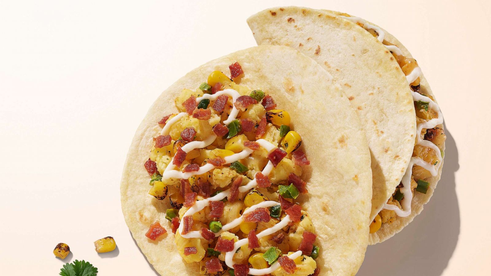 PHOTO: New breakfast tacos at Dunkin'.