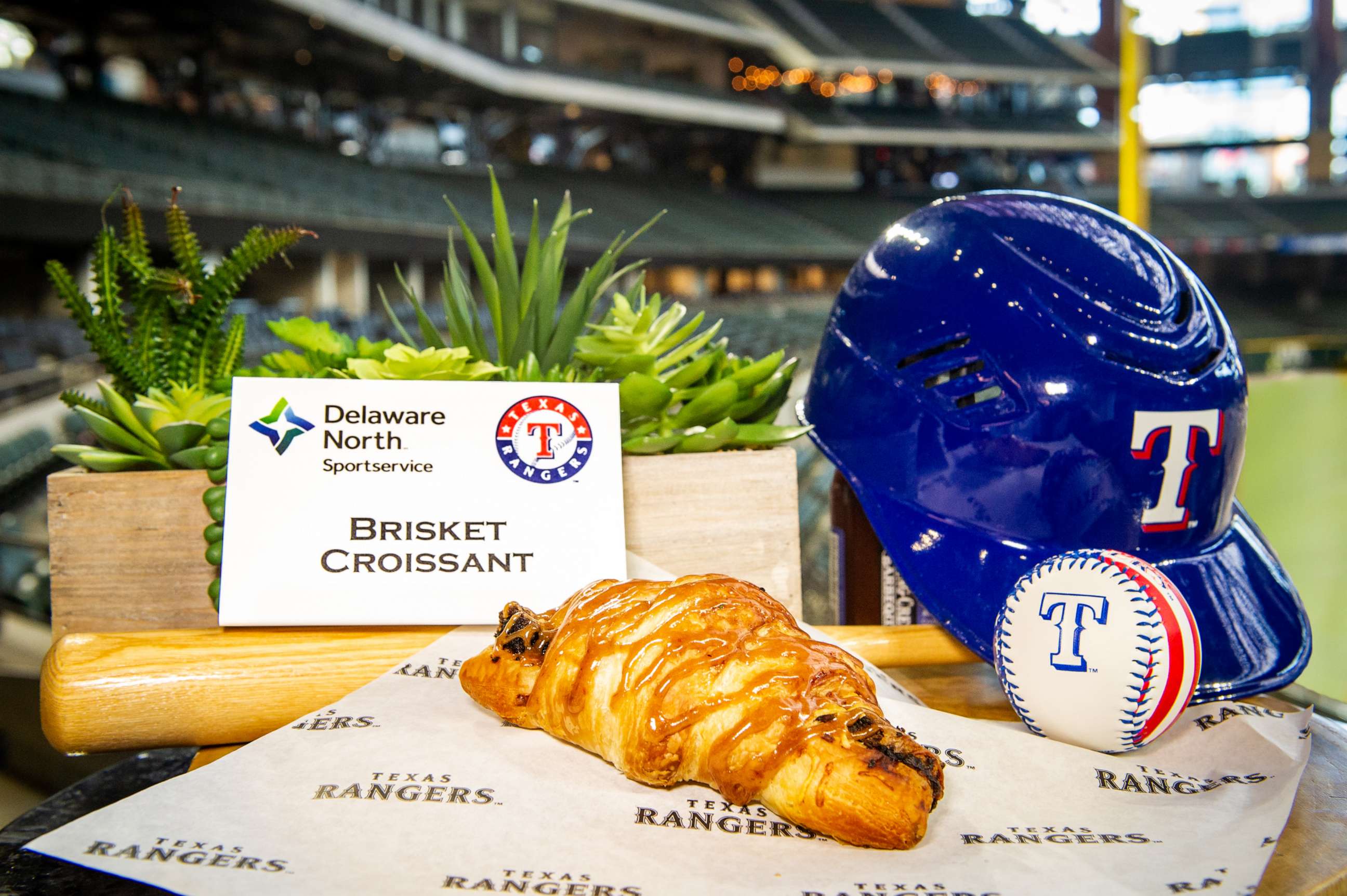 Baseball Eats: Brisket Croissants and 2-Foot Boomstick Burgers at the  Rangers