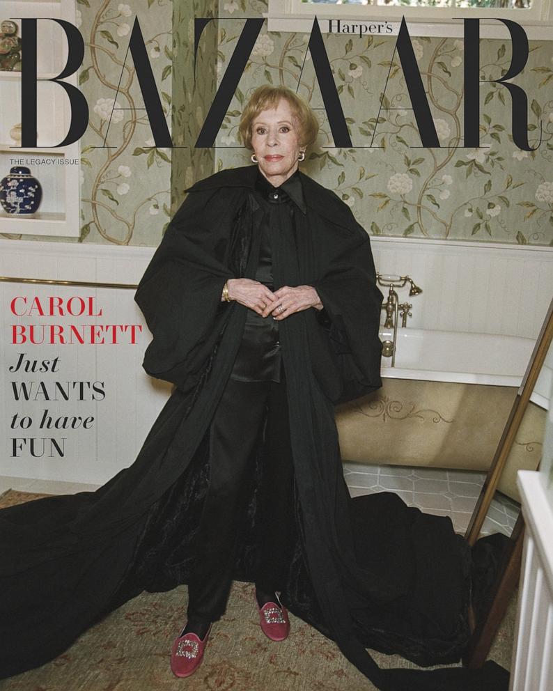 Carol stuns on the cover of Harper's Bazaar's March 2024