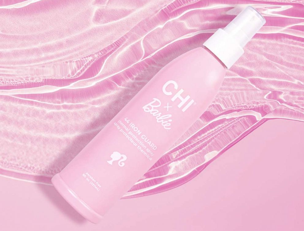 PHOTO: Protect your tresses before styling and seal the hair to prevent future damage with the CHI x Barbie 44 Iron Guard.