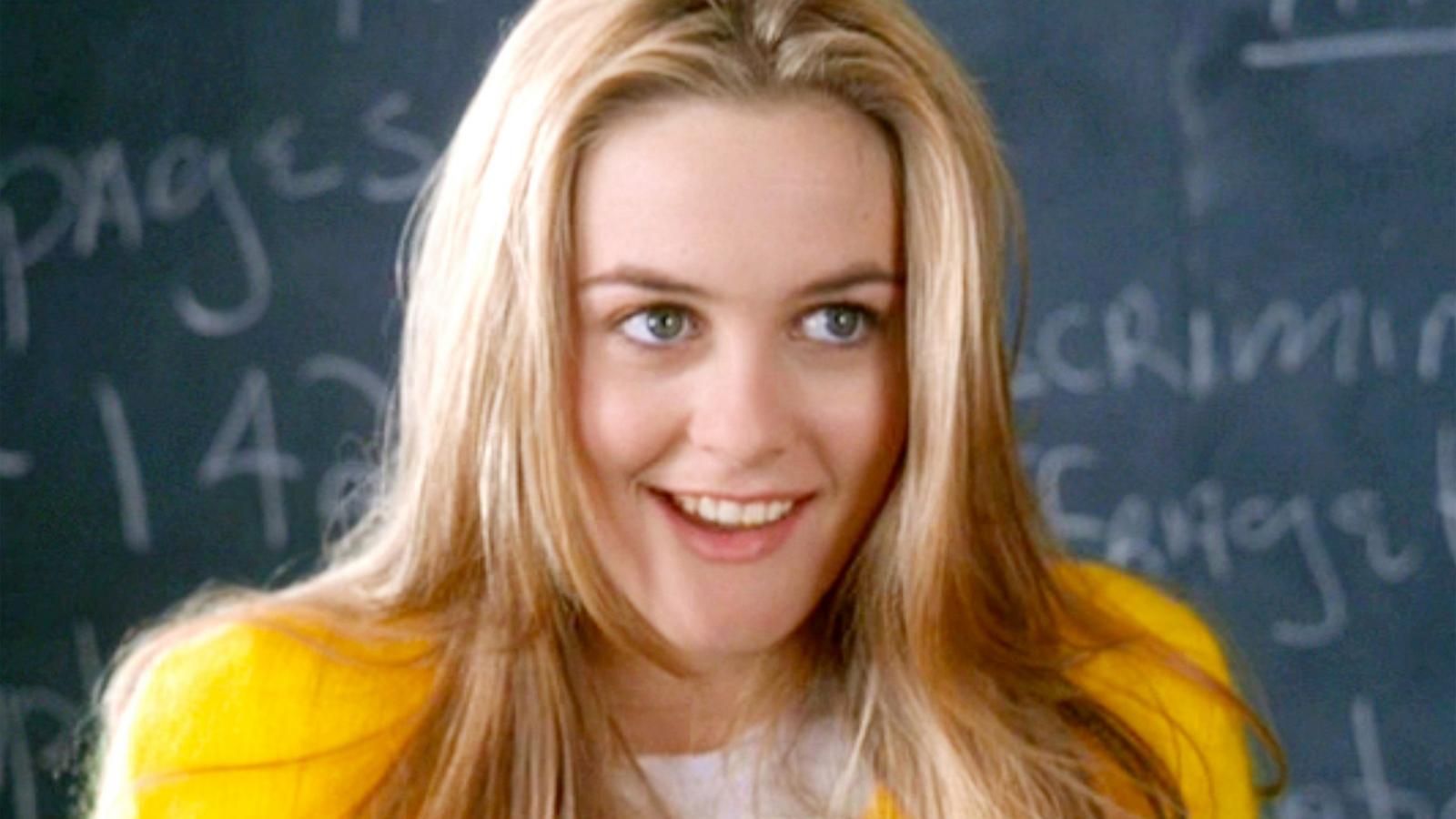 PHOTO: The movie "Clueless", written and directed by Amy Heckerling. Seen here, Alicia Silverstone as Cher Horowitz. Theatrical wide release, Friday, July 21, 1995.