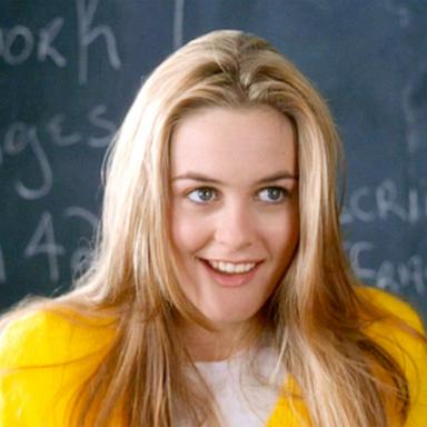 PHOTO: The movie "Clueless", written and directed by Amy Heckerling. Seen here, Alicia Silverstone as Cher Horowitz. Theatrical wide release, Friday, July 21, 1995. 