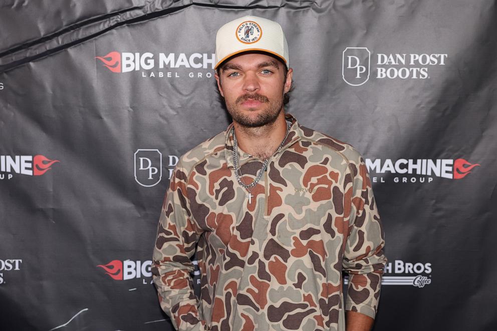 PHOTO: Conner Smith attends Big Machine Label Group x CMA Fest 2025 at Lainey Wilsonâs Bell Bottoms Up on June 07, 2025 in Nashville, Tennessee. 