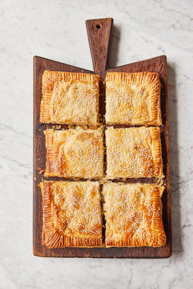 PHOTO: A homemade chicken pot pie from cookbook author Jamie Oliver.