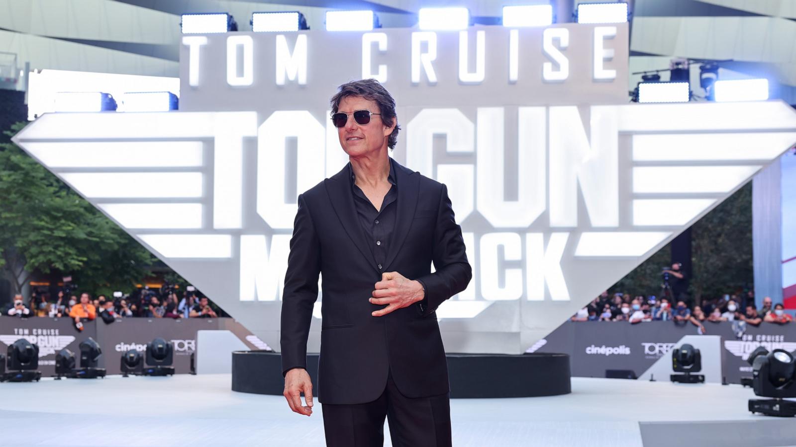 PHOTO: In this May 6, 2022, file photo, Tom Cruise attends the Mexico Premiere of "Top Gun: Maverick" at Cinepolis Parque Toreo in Mexico City, Mexico.