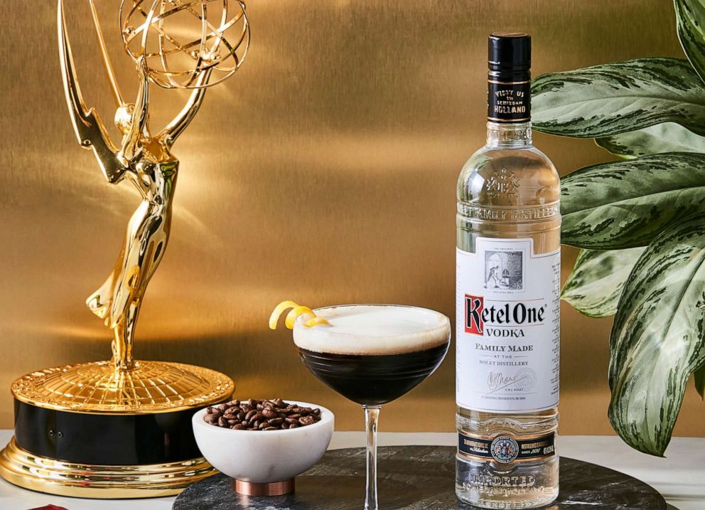 PHOTO: Charles Joly created the Cafe Crimson riff on an espresso martini for the 73rd Emmy Awards.