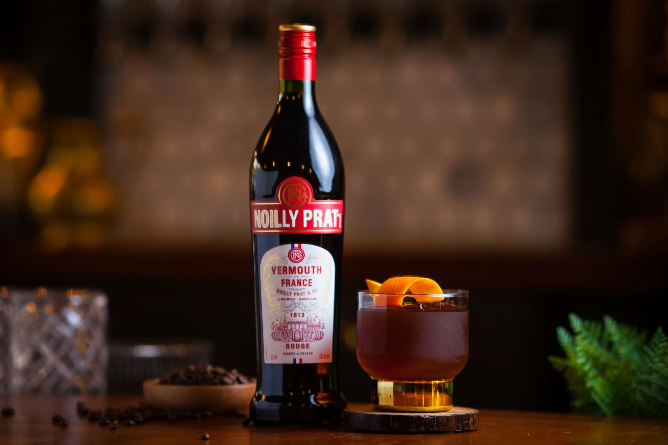 PHOTO: A Caffe Noilly cocktail for the holidays.