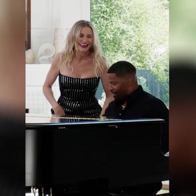 PHOTO: Cameron Diaz and Jamie Foxx appear in this screengrab from an Instagram video shared by Netflix.