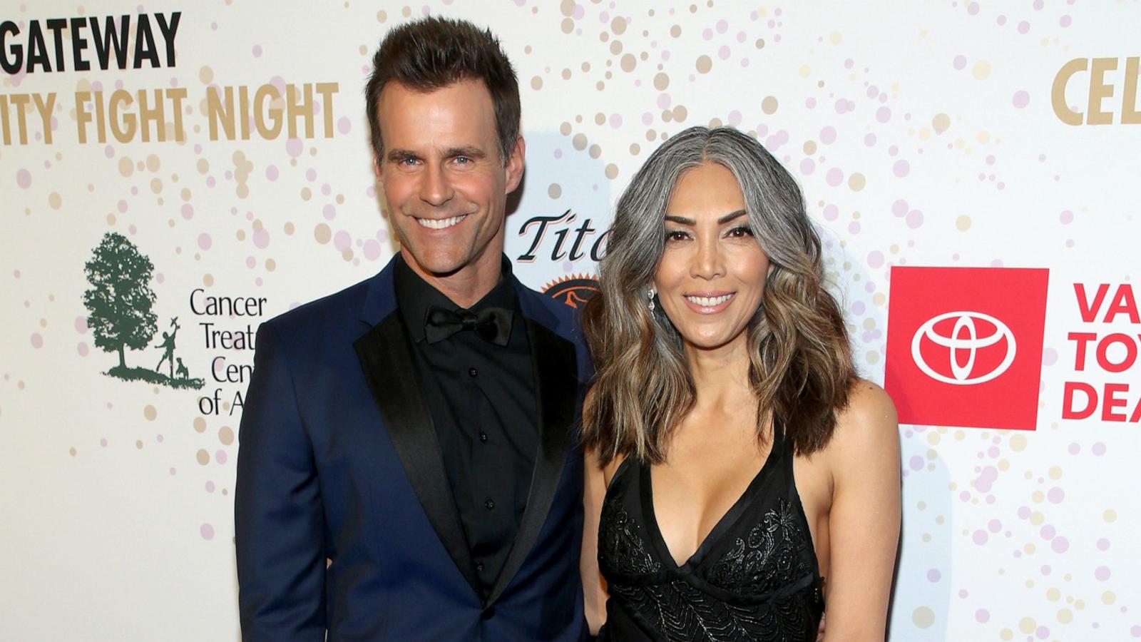 PHOTO: Cameron Mathison and Vanessa Arevalo attend Inaugural Gateway Celebrity Fight Night in Phoenix, AZ, March 12, 2022.