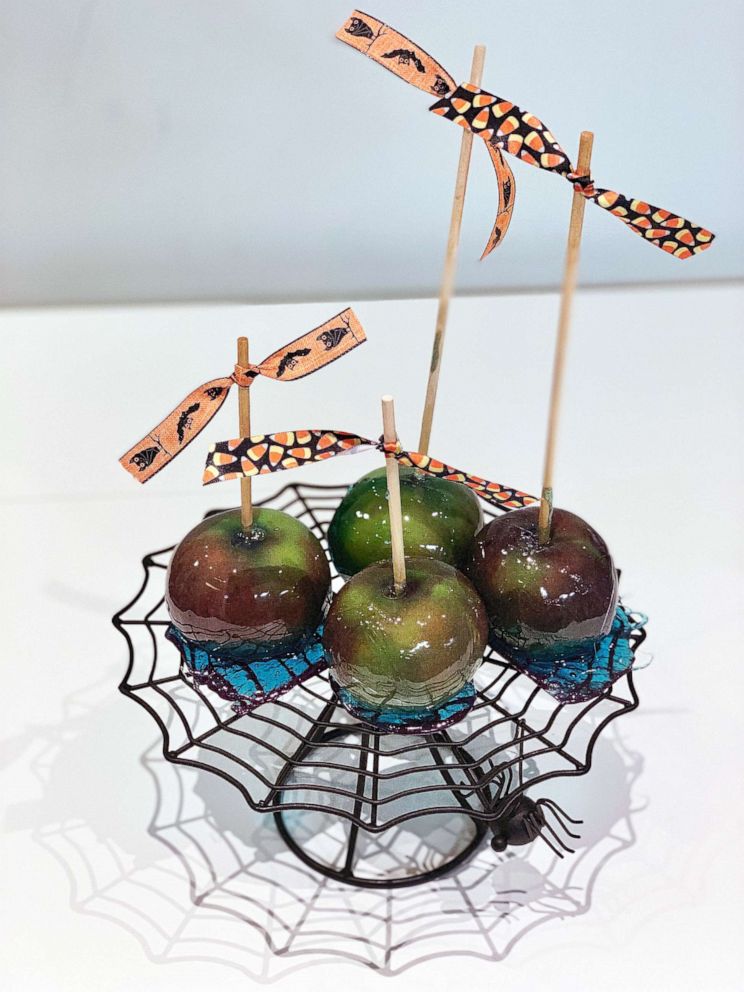 PHOTO: I made Pinterest's top 10 Halloween recipes of 2019, which included poison apples.