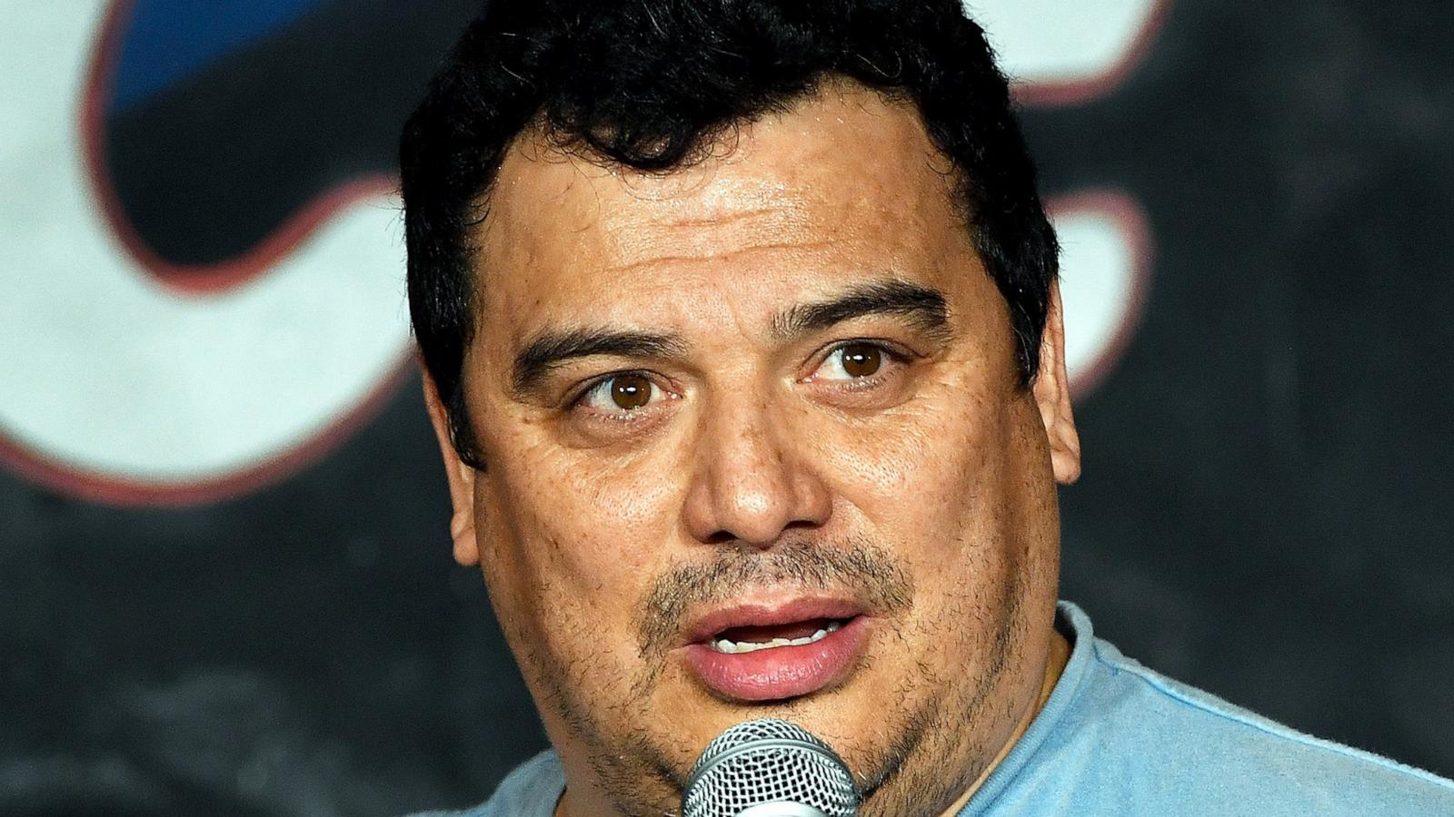 Comedian Carlos Mencia performs during his appearance on December 2, 2017 in Pasadena, California.