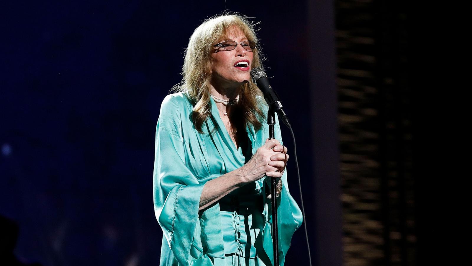 Carly Simon performs during the 2017 Tribeca Film Festival Opening Gala premiere of "Clive Davis: The Soundtrack of our Lives" on April 19, 2017 in New York City.