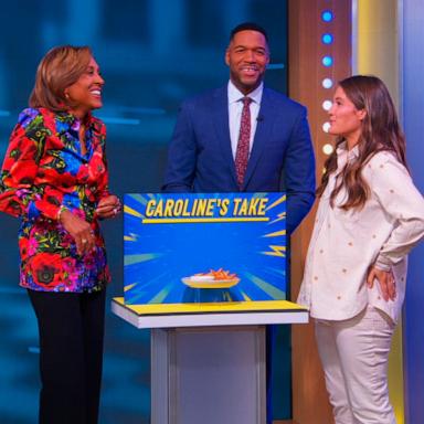 PHOTO: New York Times bestselling cookbook author Caroline Chambers shares fast food recipe swaps on "Good Morning America" on Mar. 13, 2025.