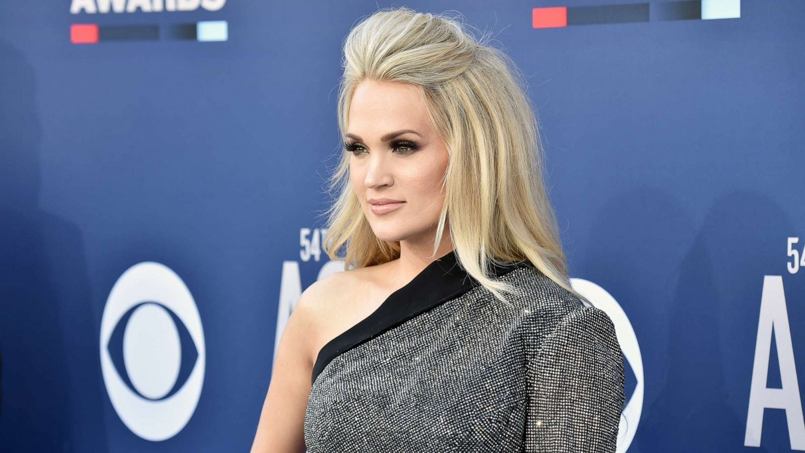 PHOTO: Carrie Underwood attends the 54th Academy Of Country Music Awards at MGM Grand Hotel & Casino, April 7, 2019, in Las Vegas.