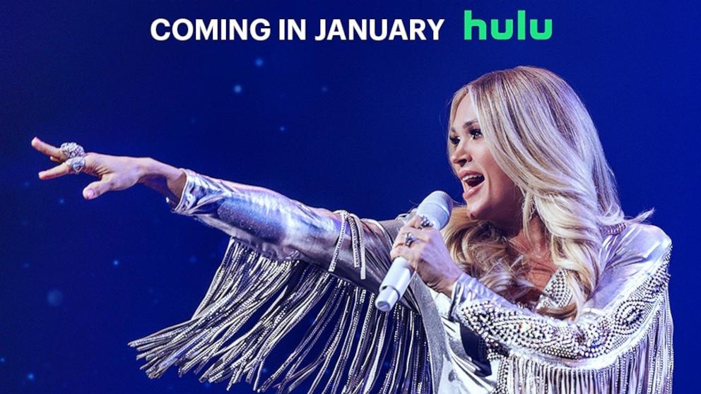 PHOTO: First look image for "Carrie Underwood Reflection" Hulu special.