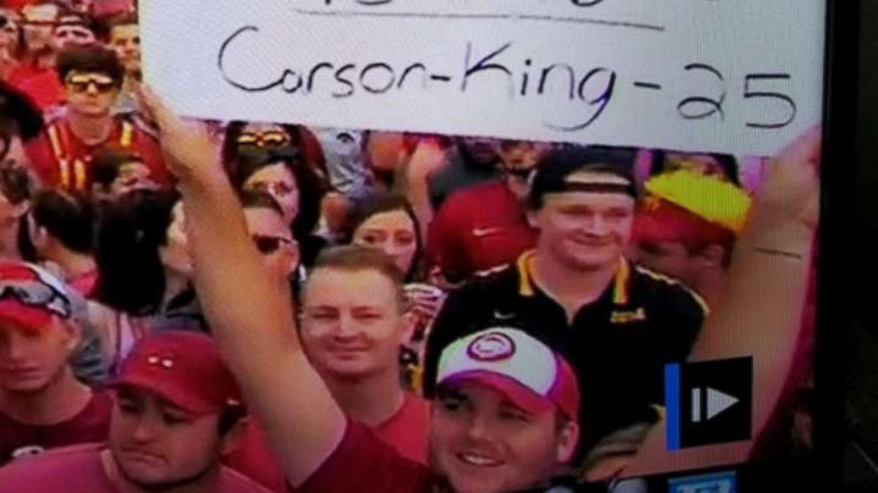 VIDEO: College football fan donating over $40,000 from 'beer money' sign to hospital