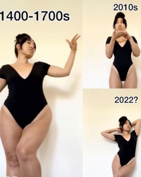 Blogilates Instagram has some questions about the perfect body shape.