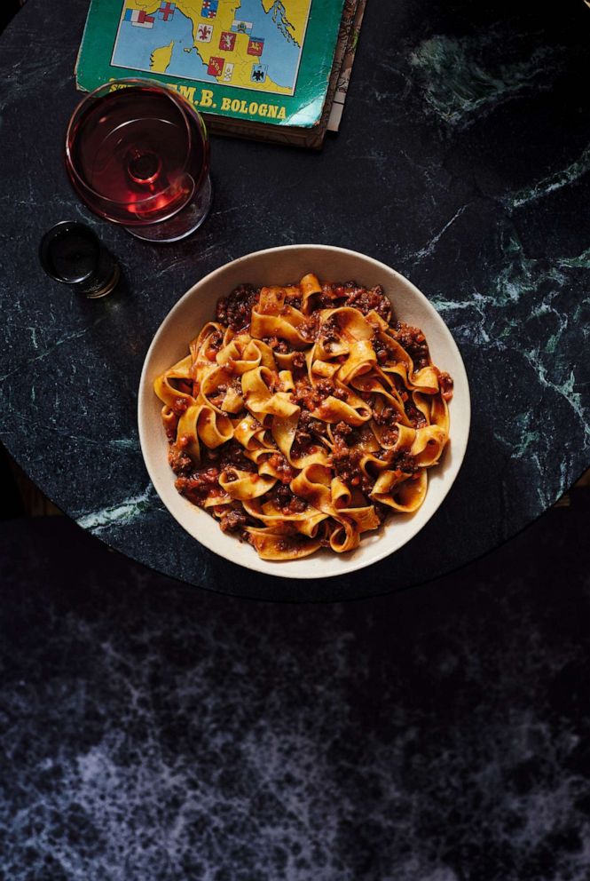 PHOTO: A bowl of Meryl Feinstein's casual bolognese.