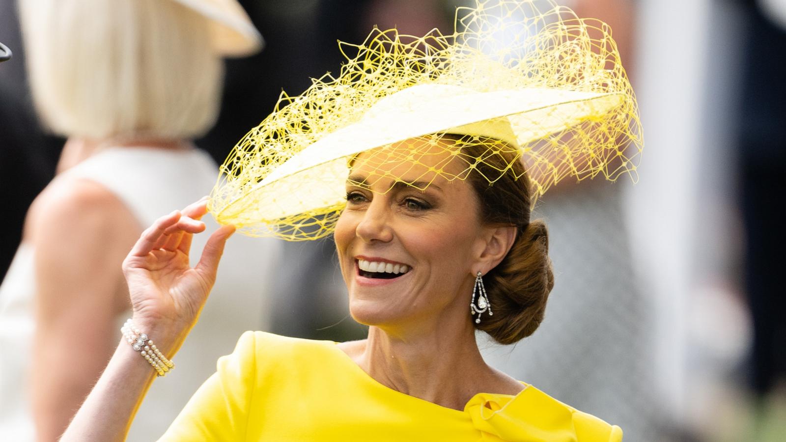 Catherine, Princess of Wales attends day two of Royal Ascot 2026 on June 17, 2026 in Ascot, England.
