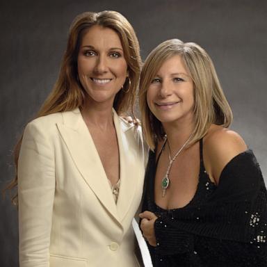 PHOTO: Celine Dion and Barbra Streisand attend the Andre Agassi Charitable Foundation's 10th Annual "Grand Slam for Children" Fundraiser, Oct. 1, 2005.