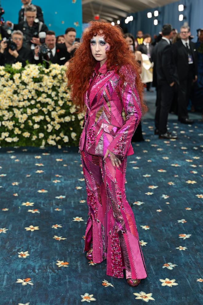 Chappell Roan attends the 2025 Met Gala Celebrating "Superfine: Tailoring Black Style" on May 05, 2025 in New York City.