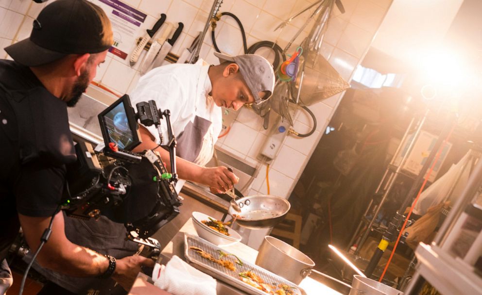 PHOTO: Chef Fatima Ali was filmed during the production of "Her Name is Chef."