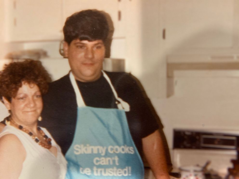 PHOTO: An old family photo of chef Douglas Rodriguez with his mother Gloria.