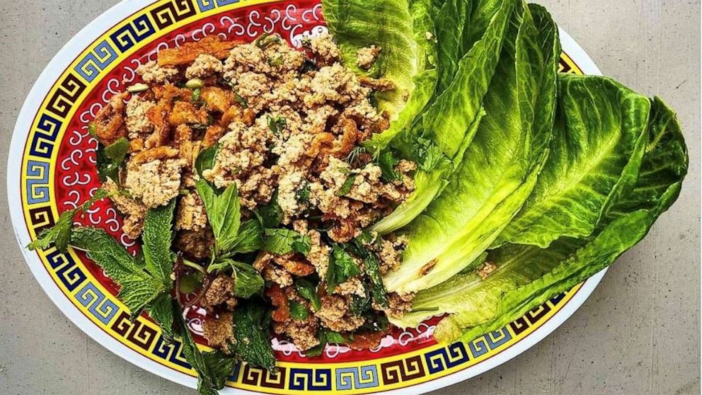 PHOTO: Grilled duck larb from chef Yia Vang.